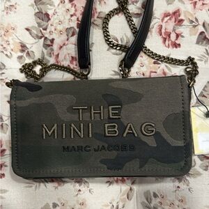 Marc Jacobs Green Camouflage Tote